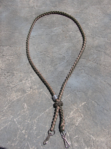 Double whistle lanyard